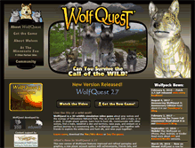 Tablet Screenshot of iwc.wolfquest.org
